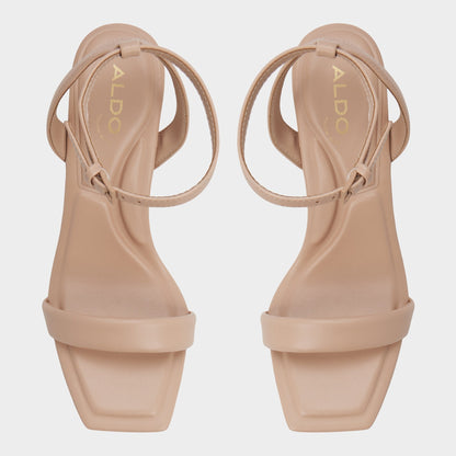 Aldo Aurorai Bone Women's Strappy sandals - Strappy heeled sandal, Block heel