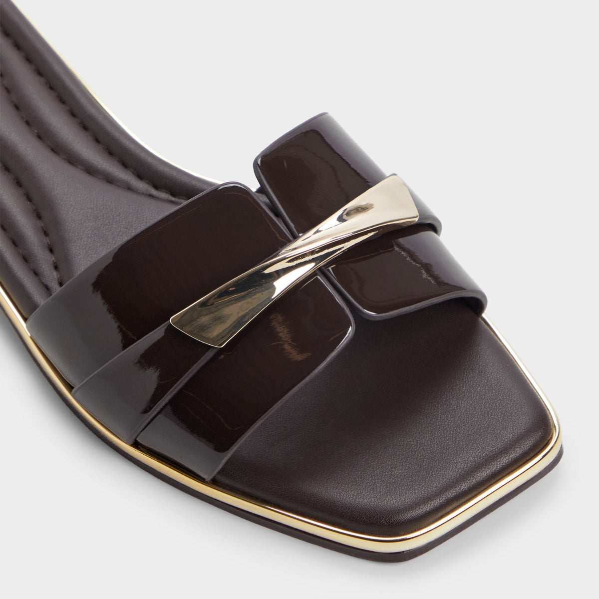 Aldo Darlina Medium Brown Women's Flats - Slide sandal