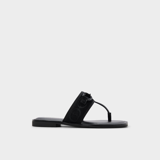 Aldo Coralynna in Black - T-strap sandal