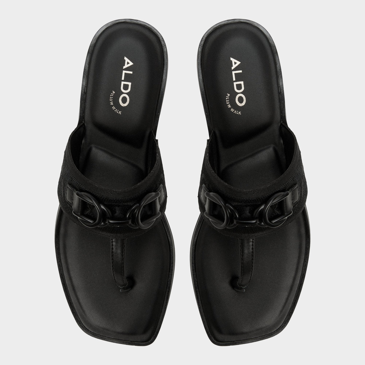 Aldo Coralynna in Black - T-strap sandal
