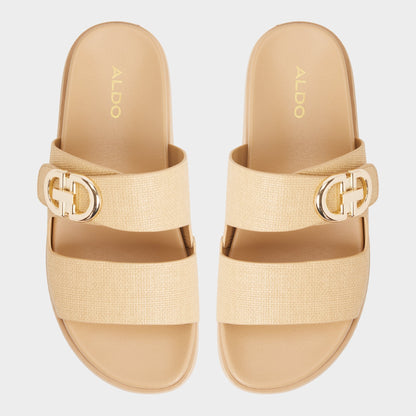 Aldo Daisymae Natural Women's Footbed sandals -
