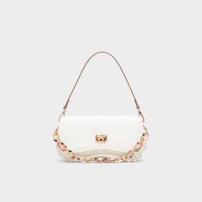 Aldo Clappertonnx in White - Shoulder bag
