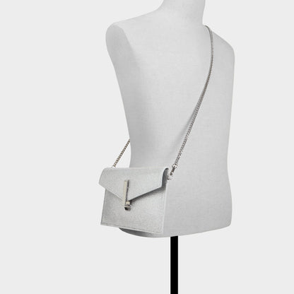 Aldo Lariblingg in Silver - Clutch
