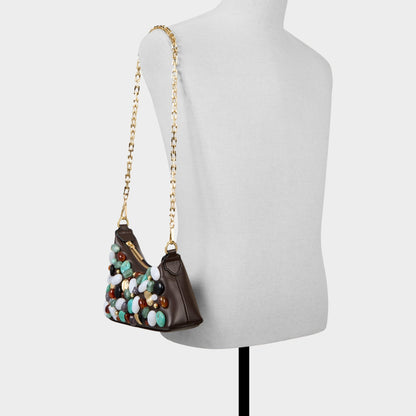 Aldo Coastalgemm in Dark Brown - Shoulder bag