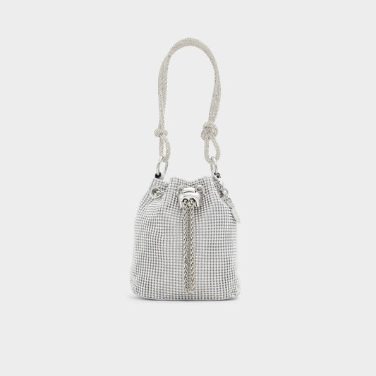 Aldo Marvelax Silver Women's Top Handle Bags - Bucket bag