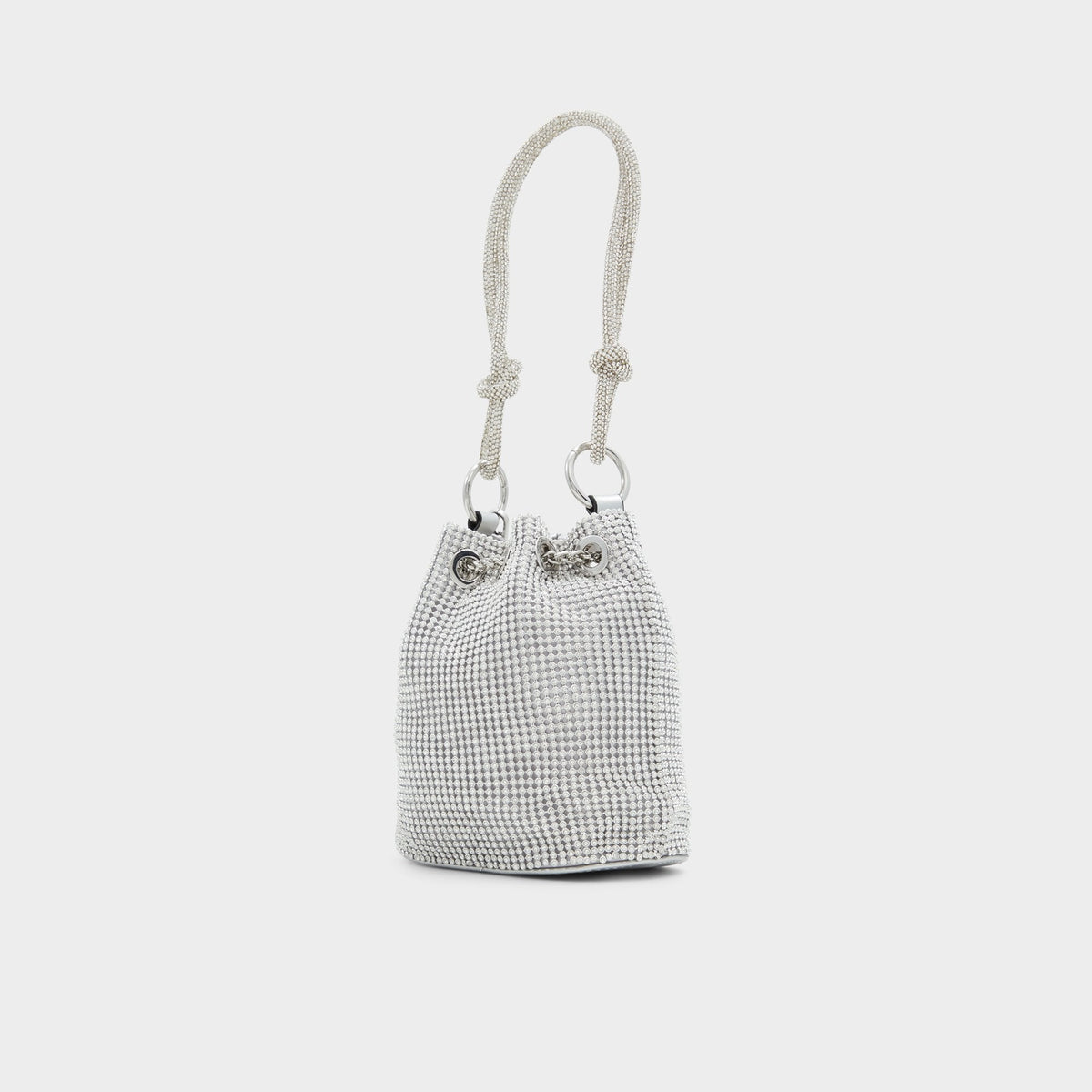 Aldo Marvelax Silver Women's Top Handle Bags - Bucket bag