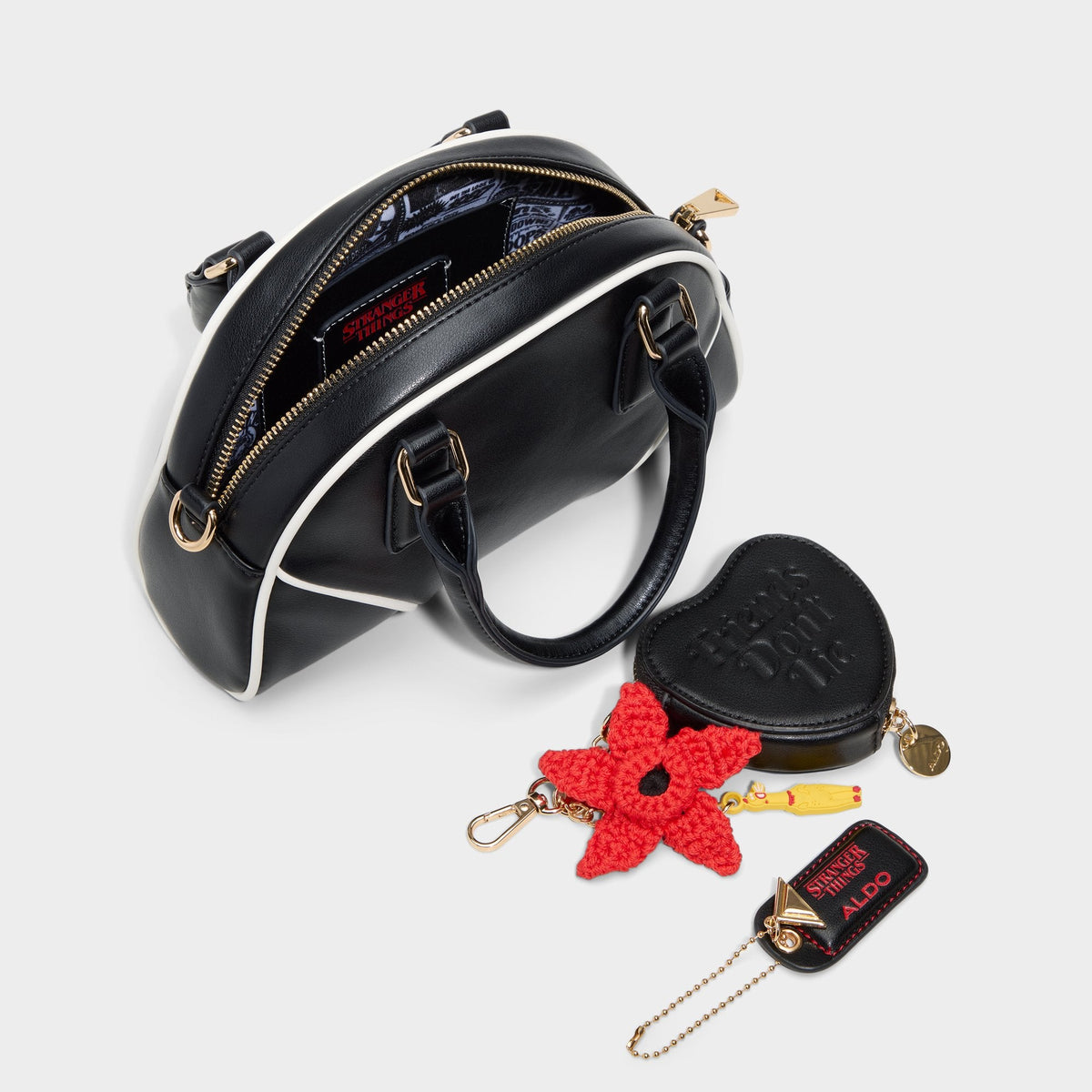 Aldo Friendsdontlie in Black White - Satchel bag