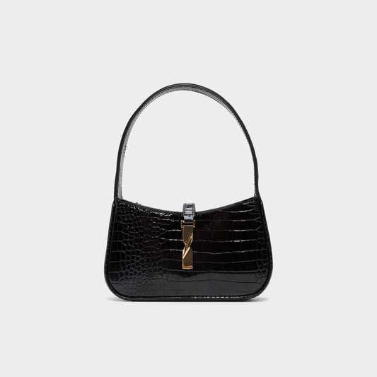 Aldo Abriella in Black Overflow - Shoulder bag