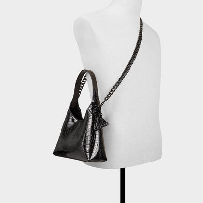 Aldo Smallharperr Black/Black Women's Shoulder Bags - Hobo bag