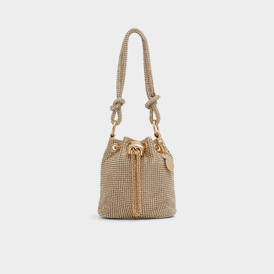 Aldo Marvelax Gold Women's Top Handle Bags - Bucket bag