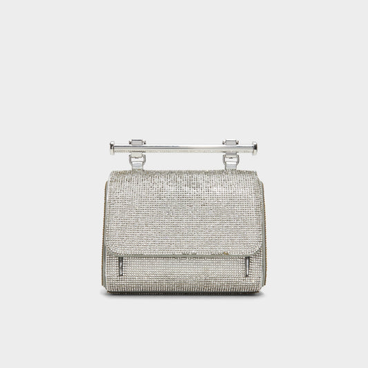Aldo Blingchic Silver Women's Clutches & Evening bags - Top handle bag
