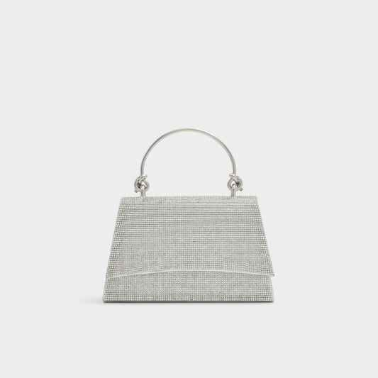 Aldo Felisiax Silver Women's Top Handle Bags - Top handle bag