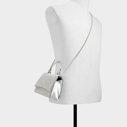 Aldo Felisiax Silver Women's Top Handle Bags - Top handle bag