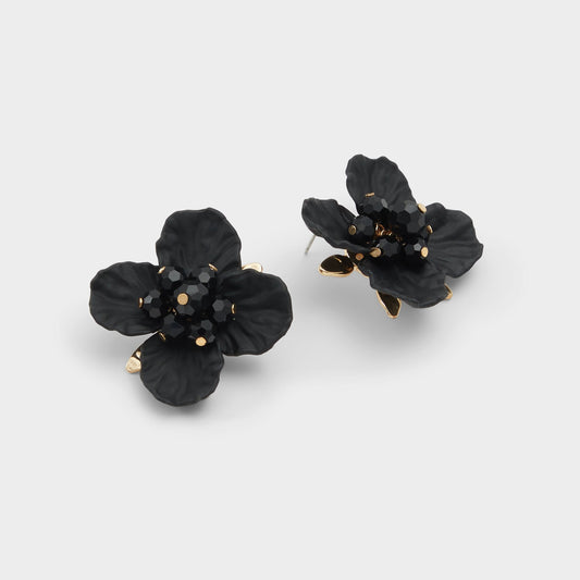 Aldo Bamey in Black - Statement earrings