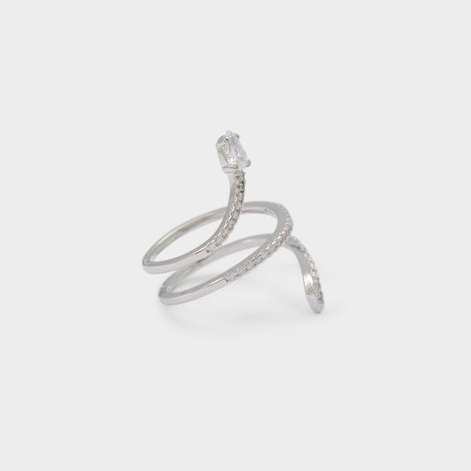 Aldo Mirienad in Silver Clear Multi - Ring