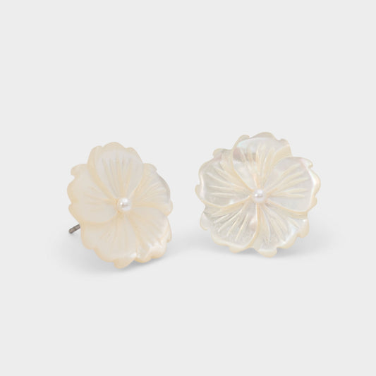 Aldo Camelliaa Ice Women's Earrings - Earrings