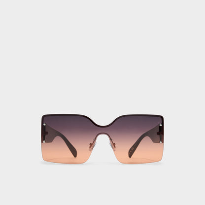 Aldo Lalaendrax Black/Gold Multi Women's Square - Square sunglasses