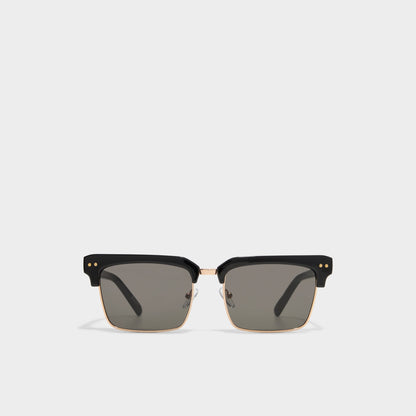 Aldo Apanas Black/Gold Multi Women's Square - Rectangle sunglasses