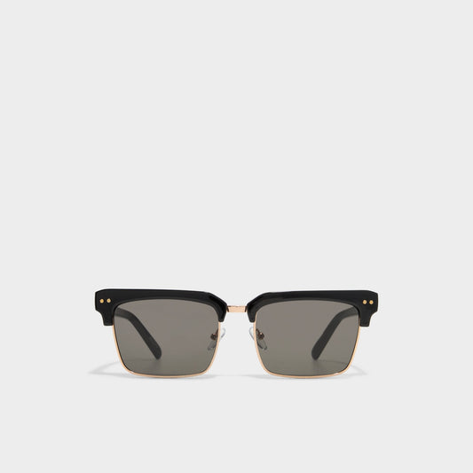 Aldo Apanas Black/Gold Multi Women's Square - Rectangle sunglasses