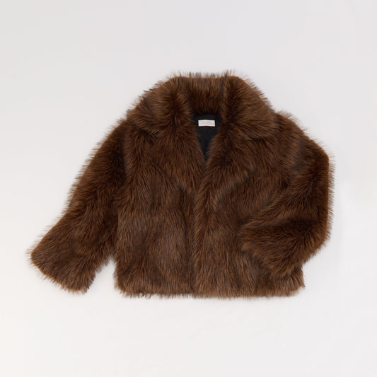 Aldo Hazella in Brown - Faux fur jacket