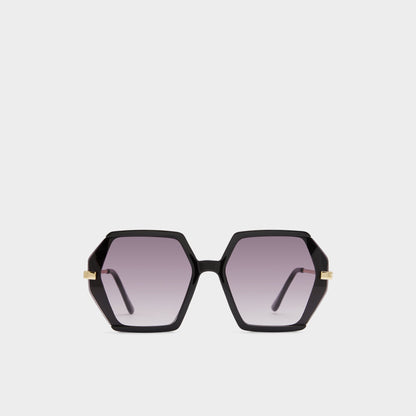 Aldo Yboa Black/Gold Multi Women's Statement sunglasses - Sunglasses