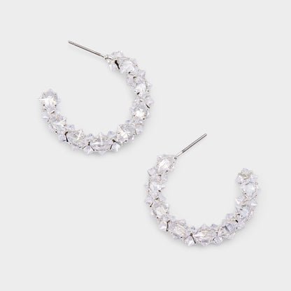 Aldo Adedrimar Silver/Clear Multi Women's Cubic Zirconia - Earrings
