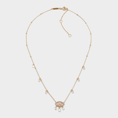 Aldo Umiramas Light Blue Women's Cubic Zirconia - Necklace