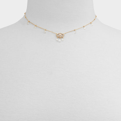Aldo Umiramas Light Blue Women's Cubic Zirconia - Necklace