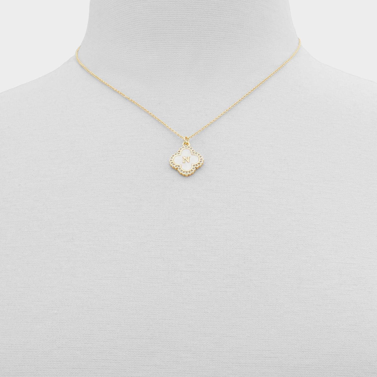 Aldo Broisa Gold Women's Cubic Zirconia - Necklace