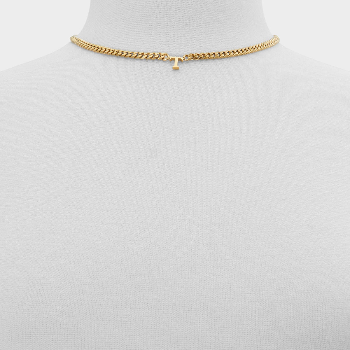 Aldo Yourletters Medium Yellow Women's Necklaces - Necklace