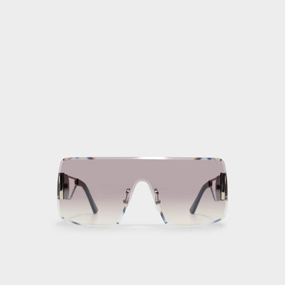 Aldo Taloteriel Silver Women's Shield - Shield sunglasses
