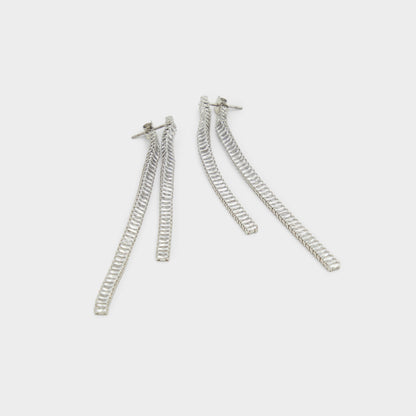 Aldo Svetna Silver/Clear Multi Women's Earrings - Drop earrings