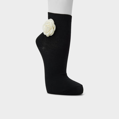 Aldo Rosettesocks Black/White Women's Socks - Socks