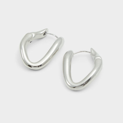 Aldo Khate Silver Women's Earrings - Hoop earrings
