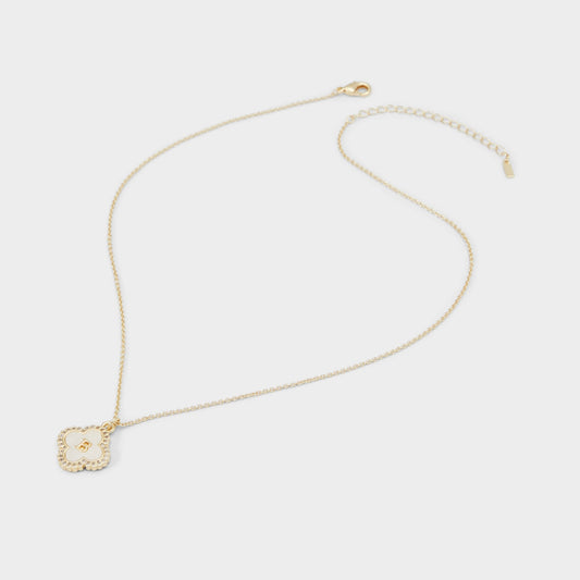 Aldo Broisa Dark Yellow Women's Cubic Zirconia - Necklace