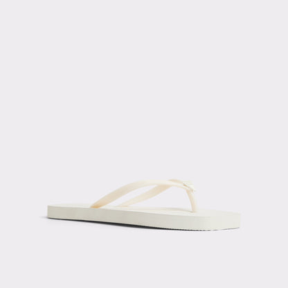 Aldo Beachready White Women's Jelly Sandals & Flip Flops - Flip flop