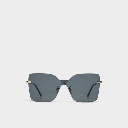 Aldo Romashin Black Women's Square - Square sunglasses