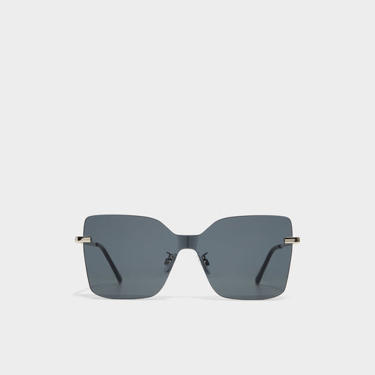 Aldo Romashin Black Women's Square - Square sunglasses
