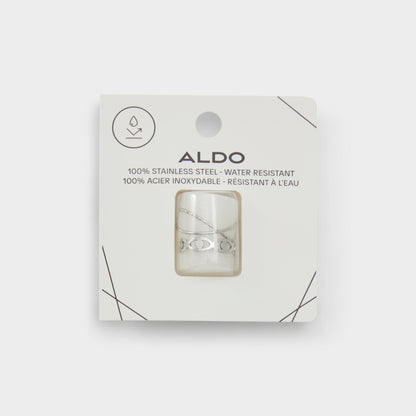 Aldo Twisted Silver Women's Rings - Toe ring