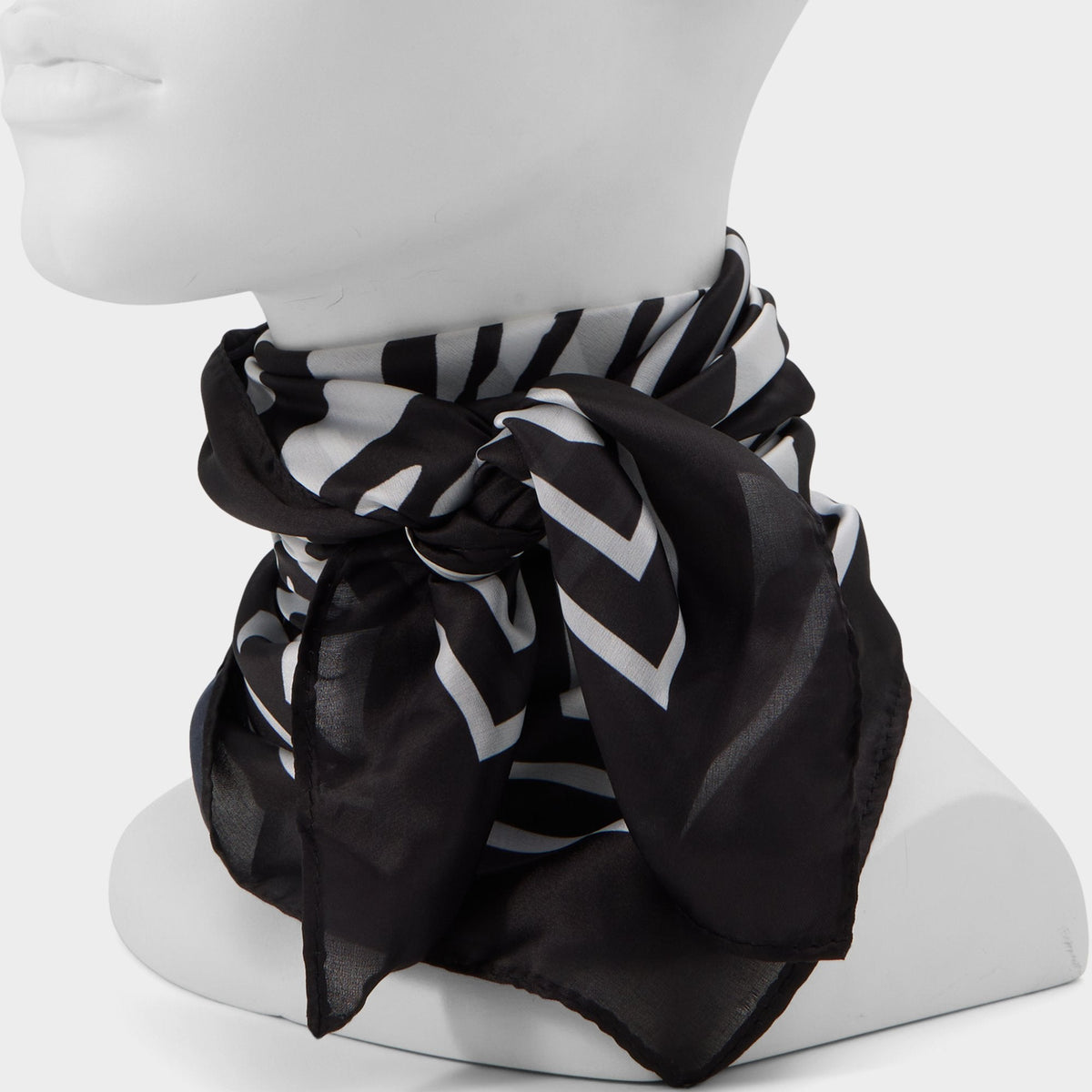 Aldo Zebria Black/White Women's Scarves - Scarf