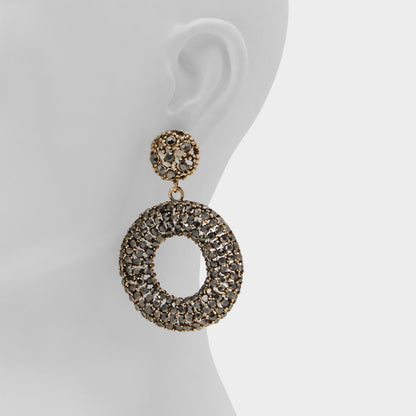 Aldo Stonebrooke in Grey - Hoop earrings