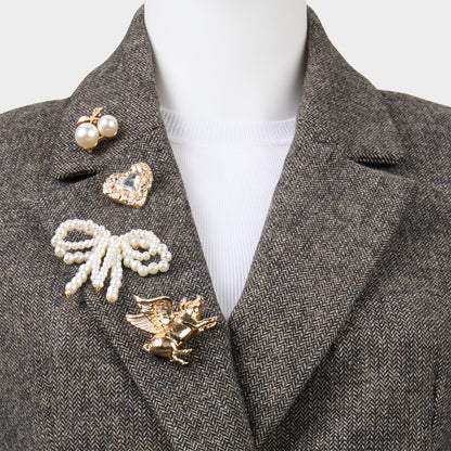 Aldo Cocquettepins in Ice - Decorative brooch