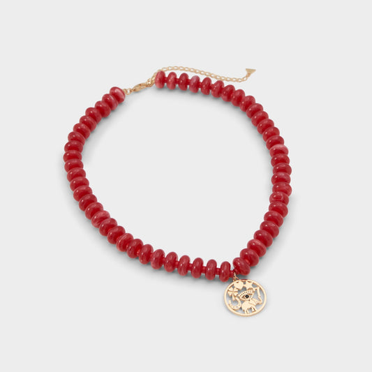 Aldo Myluckycharm in Red - Pendant necklace