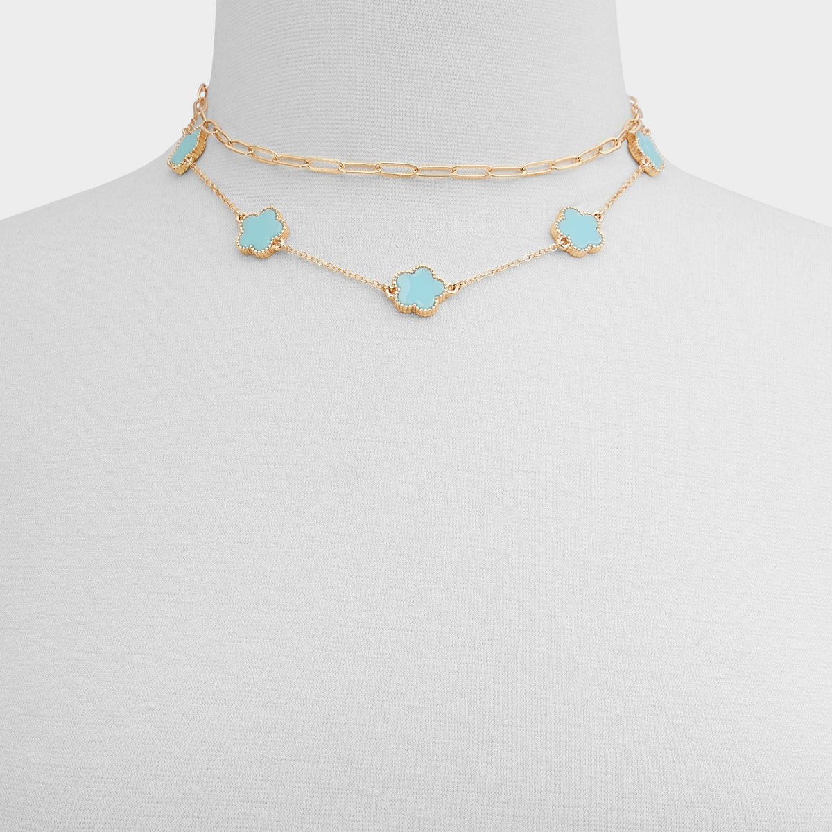 Aldo Feelinblue Turquoise Women's Necklaces - Layered necklace