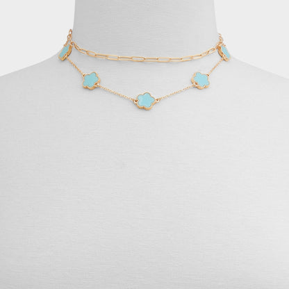 Aldo Feelinblue Turquoise Women's Necklaces - Layered necklace