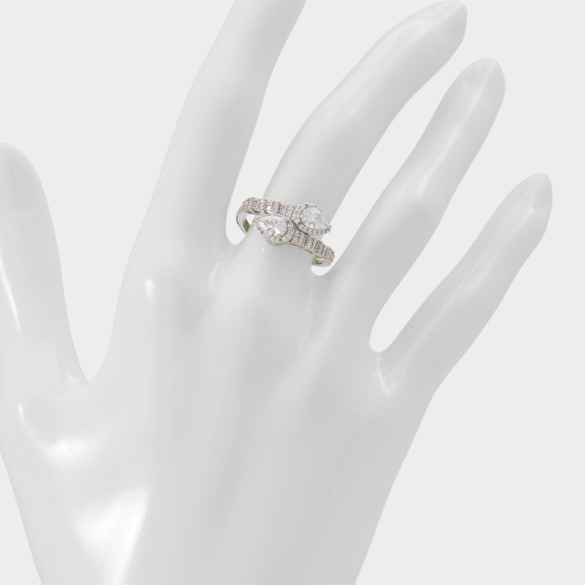 Aldo Neillie in Silver Clear Multi - Ring