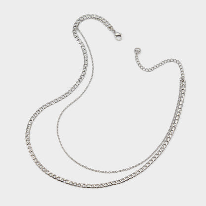 Aldo Lovechain Silver Women's Aldo Sport Club - Necklace