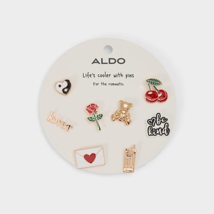 Aldo Romantique Red Women's Accessories - Decorative pins