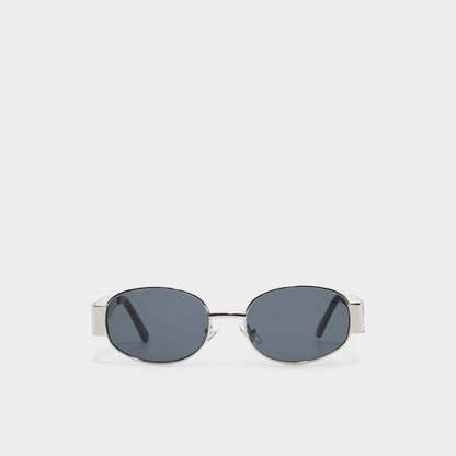 Aldo Unirerin Silver Women's Round - Round sunglasses
