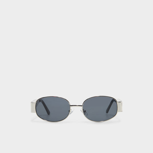 Aldo Unirerin Silver Women's Round - Round sunglasses